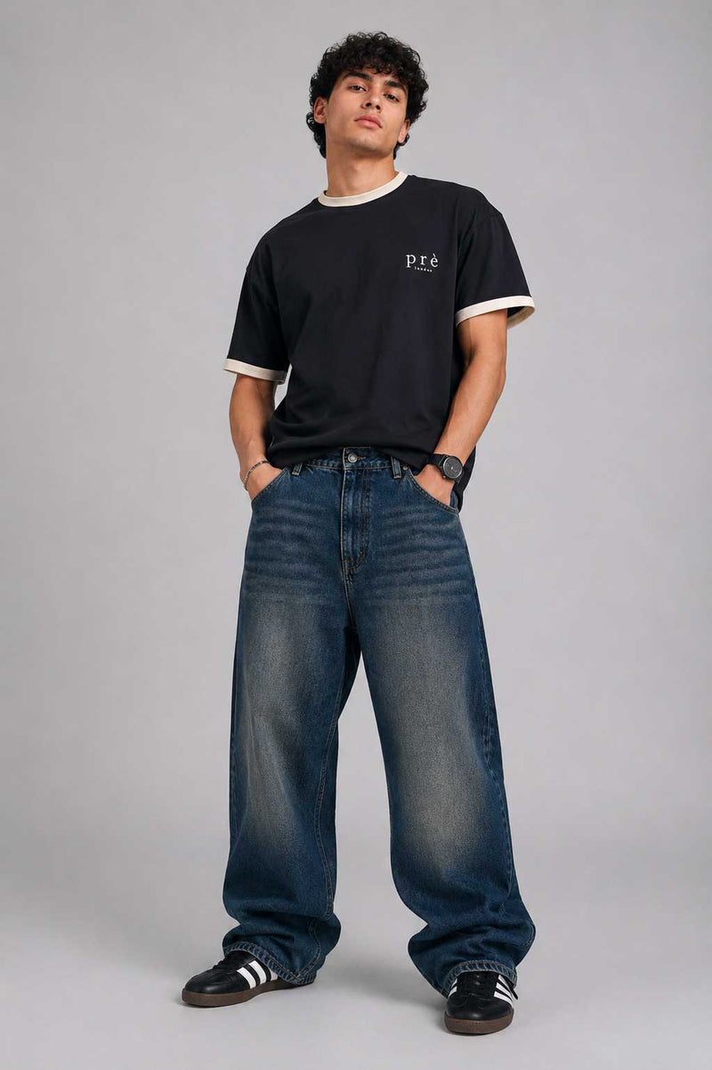 Blue Haze Skater Jeans skater CIZARO - Cizaro Jeans